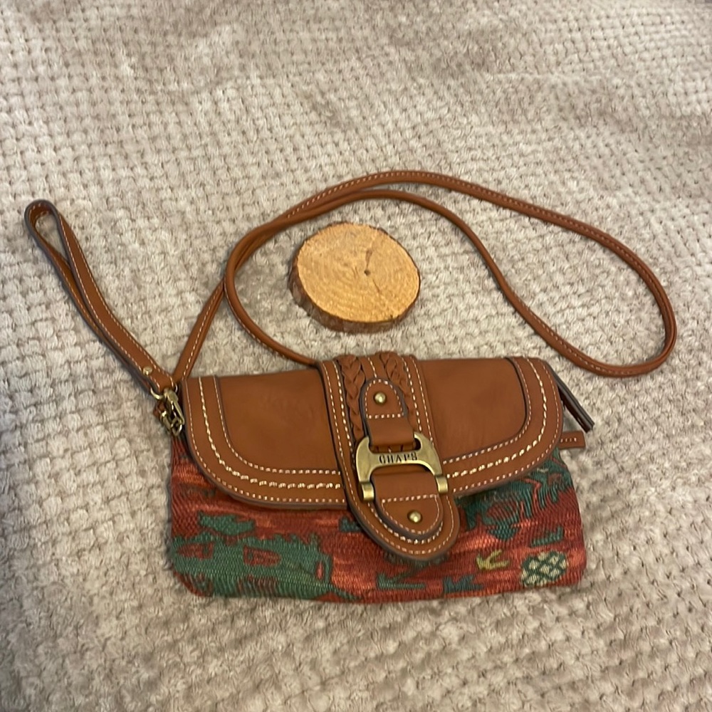 Chaps Crossbody vintage looking